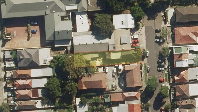 The site at 38 Henry St Leichhardt.