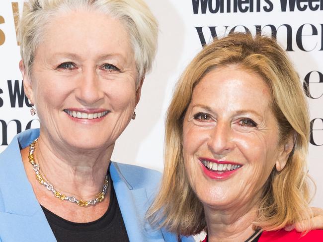 Australian Women's Weekly Veeda Women of the Future Awards. Kerryn Phelps and Jackie Stricker-Phelps.  Picture: Dylan Robinson