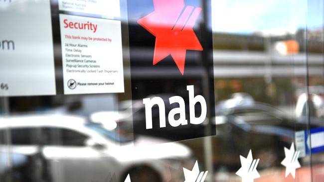 A National Australia Bank branch in Adelaide. Picture AAP