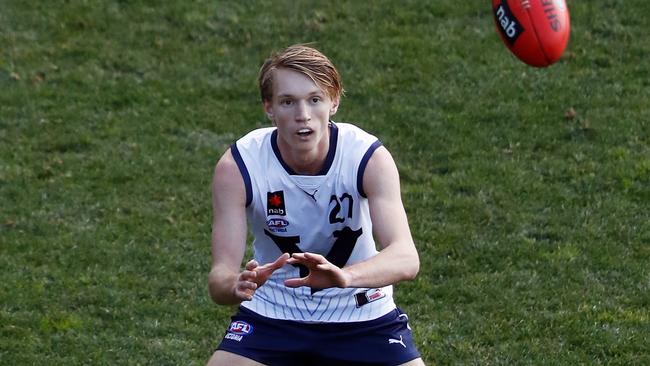 Bairnsdale’s Cooper Vickery is off to Sydney after representing Victorian Country this year. Picture: Dylan Burns/AFL Photos via Getty Images