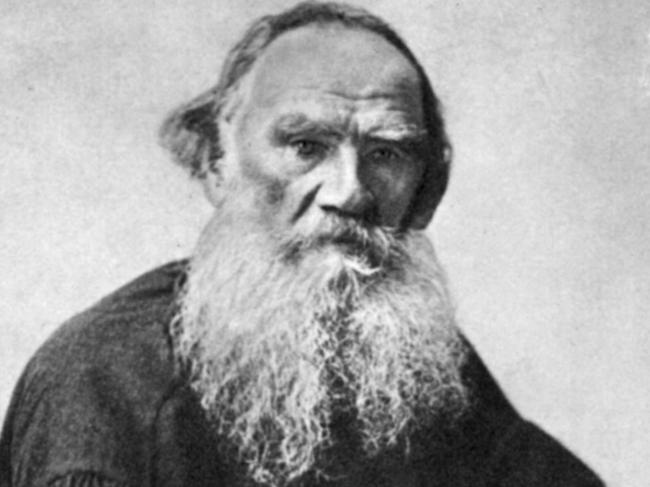 Russian author Leo Tolstoy. p/(Pic: from book "Hemingway: a pictorial biography")