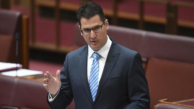 Liberal Senator Zed Seselja. Picture: AAP.