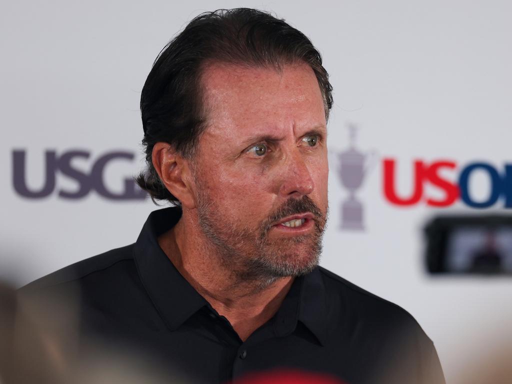 Phil Mickelson still hopes to play in the PGA Tour again. Picture: Rob Carr/Getty Images