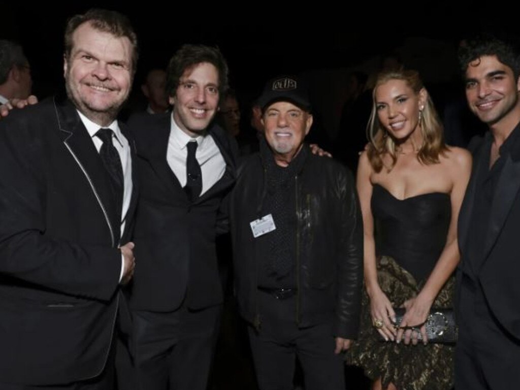 Billy Joel was surrounded by admirers. Picture: Supplied