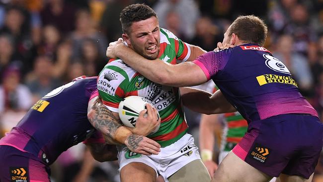 Burgess has rediscovered his best in Seibold. (AAP Image/Dave Hunt)