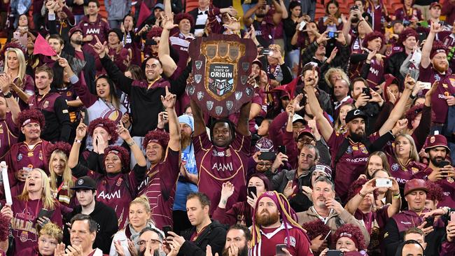 Origin remains central to Queensland’s identity. Photo: AAP Image/Dave Hunt