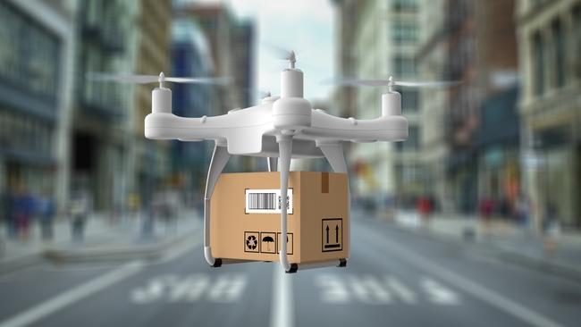 Drones could be used to ferry supplies to and from remote communities, as the NT government seeks to figure out what it wants to do with the rapidly growing technology. Picture: Supplied