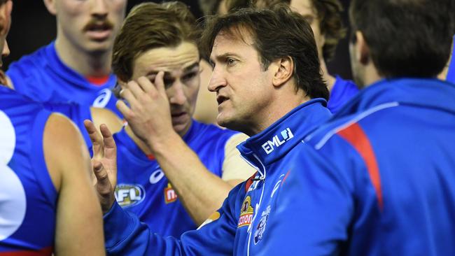 The Bulldogs face a battle just to make the eight, but Ralphy has faith. Picture: AAP