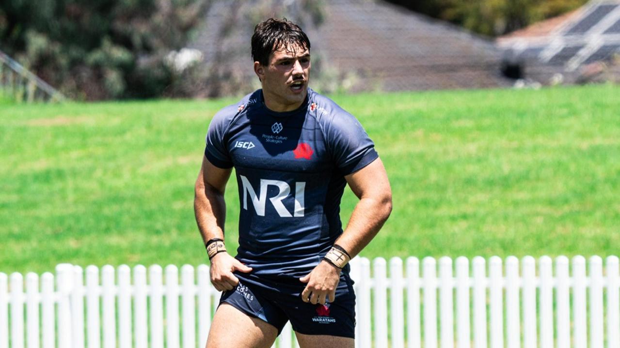 Zach Fittler on the burst for the NSW Waratahs U20s. Picture:Hugo Carr/NSW Waratahs