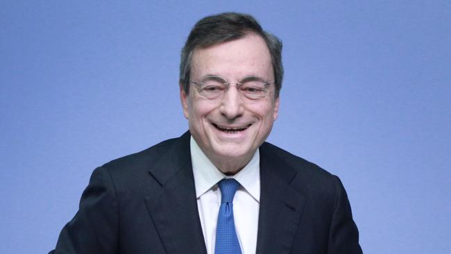 Mario Draghi. Picture: AFP