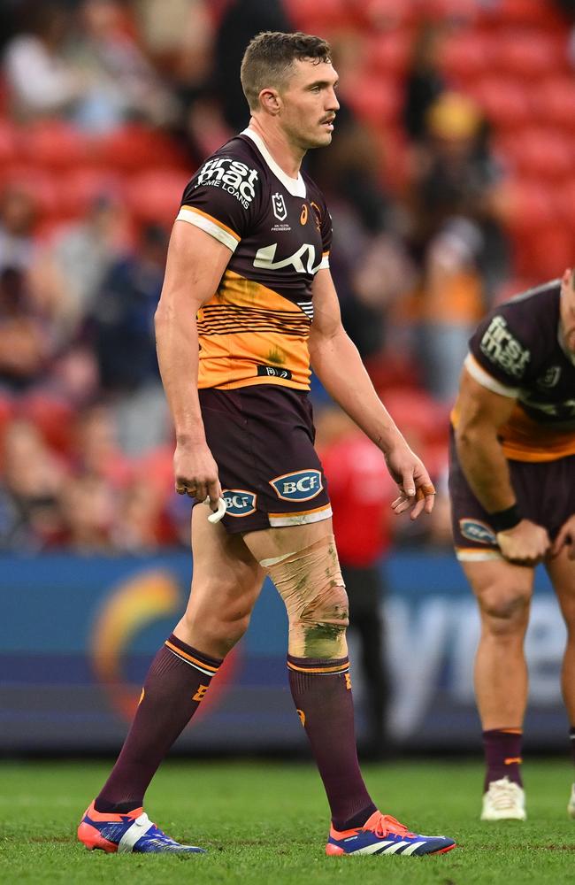 Corey Oates is set to play his final game for the Broncos in round 27. Picture: Albert Perez/Getty Images