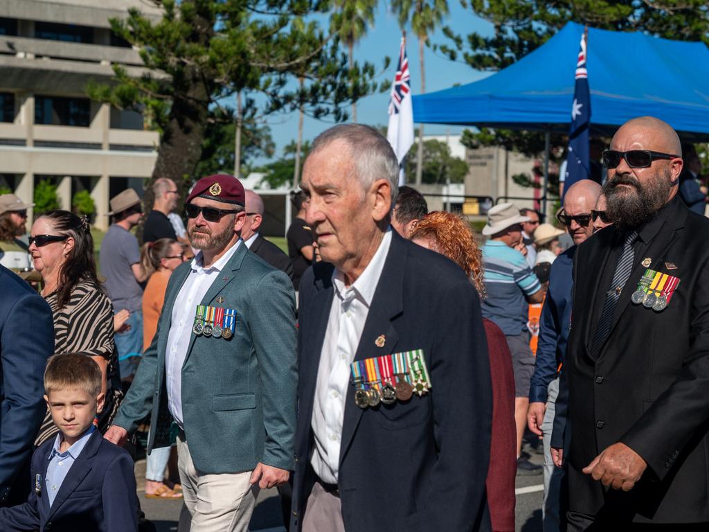 ANZAC Day Mackay Friday 25 April 2025 Picture:Michaela Harlow