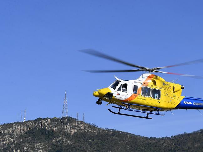 Rescue chopper sent to Bruce Hwy crash after two trapped