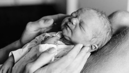 Geelong star Rhys Stanley and wife Kirsten have welcomed their third child.