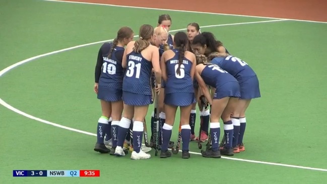 Replay: 2021 Australian Hockey Championships - Under 18 girls (VIC V NSWB)