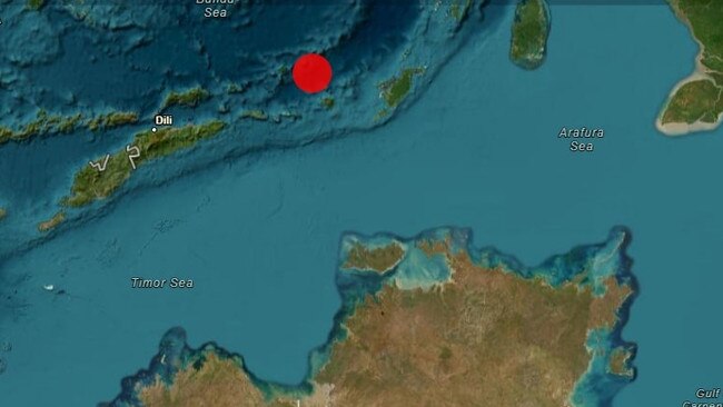 5.6 magnitude quake in the Banda Sea gave Territorians a shake.