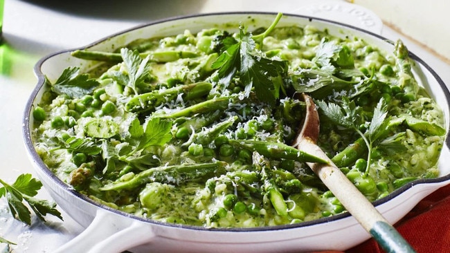 Risotto verde. Picture: Guy Bailey