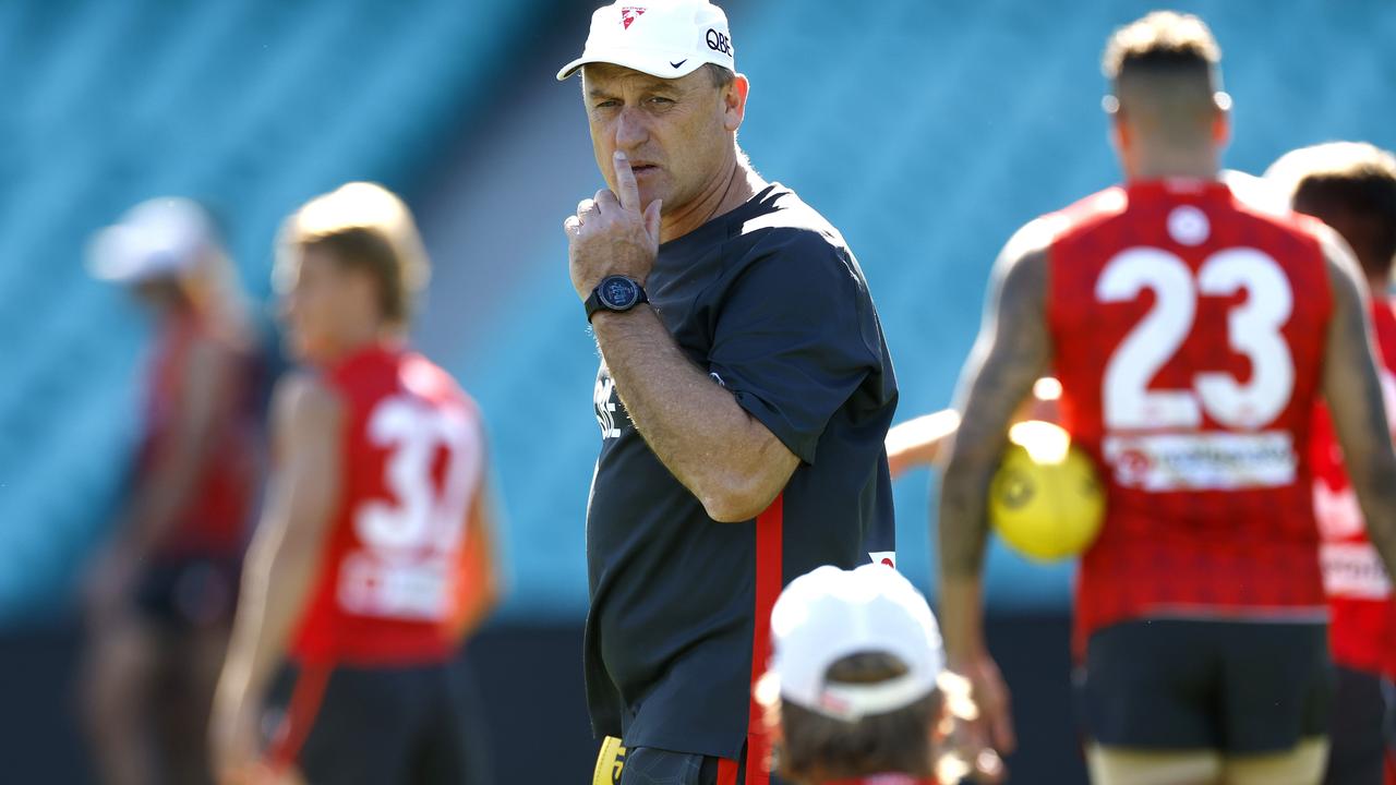 Swans coach John Longmire Photo by Phil Hillyard