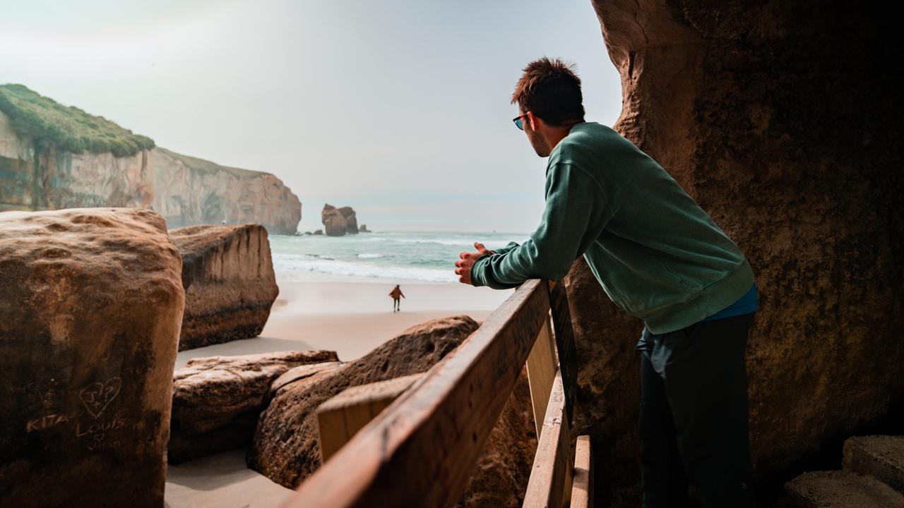 Tunnel Beach is a short but spectacular coastal walk. Picture: Roady