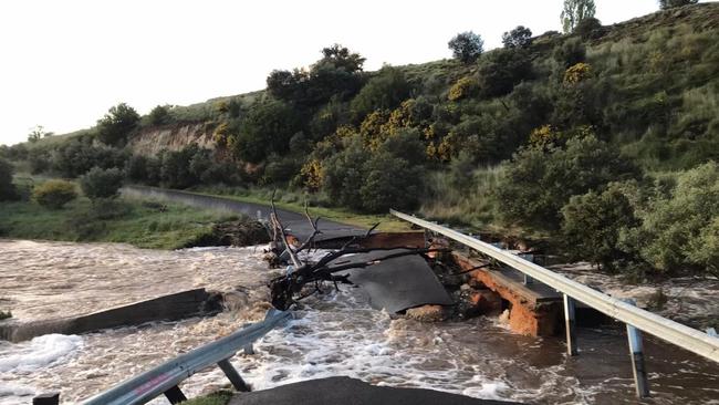 Devil’s Kitchen Bridge, near Ballarat. Photo: Trish McClay/Facebook