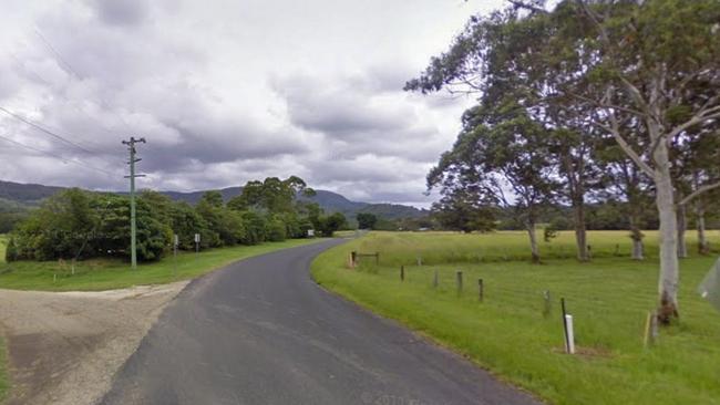 Left Bank Rd, near Mullumbimby where a young man tragically lost his life in a single car crash.