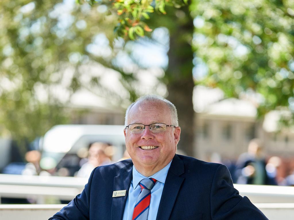 Morphettville Racecourse CEO Grant Mayer at the Adelaide Cup at Morphettville Racecourse, Monday, March 8, 2021. Picture: MATT LOXTON