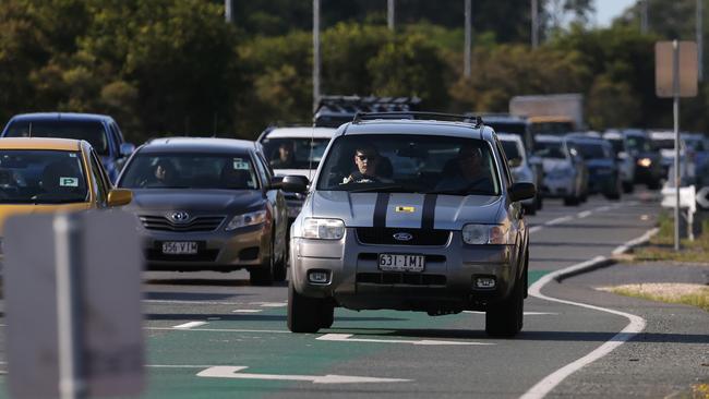 Many Coast intersections struggle with major congestion. Picture: Regi Varghese