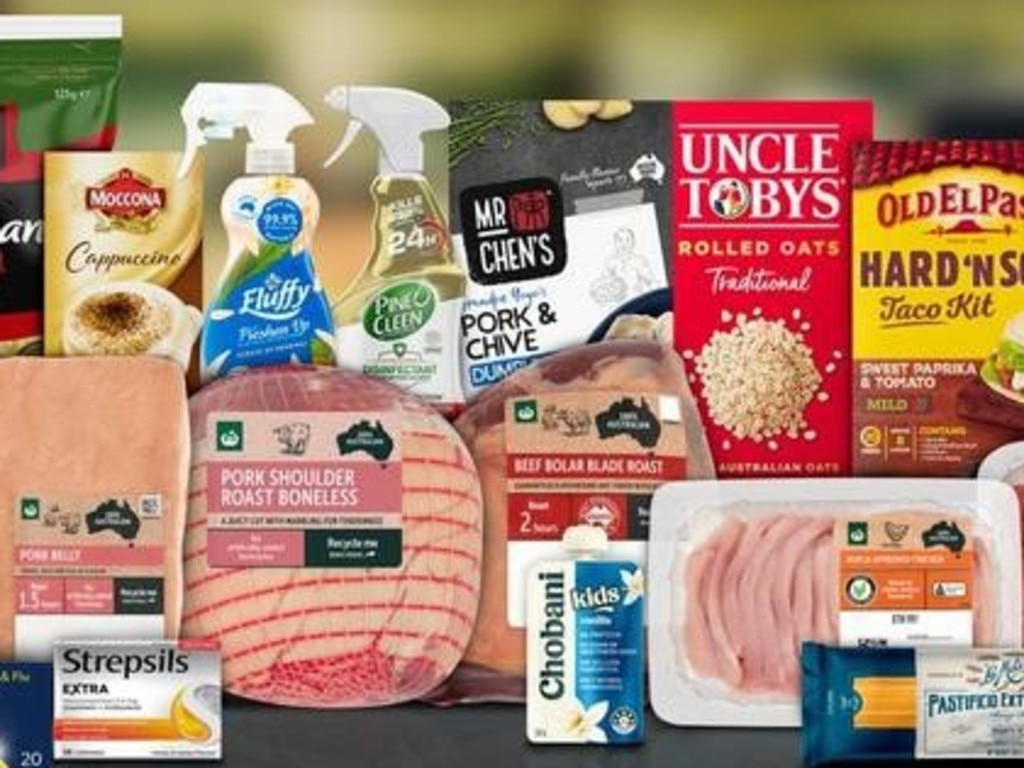 Some of the 400 products Woolworths will drop prices on this winter. Picture: Supplied
