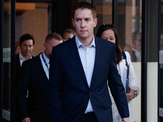 SYDNEY, AUSTRALIA - NewsWire Photos JUNE 1, 2023: Managing Director of Nine Publishing James Chessell after the judgment in Ben Roberts Smith v Nine. Picture: NCA NewsWire / Nikki Short