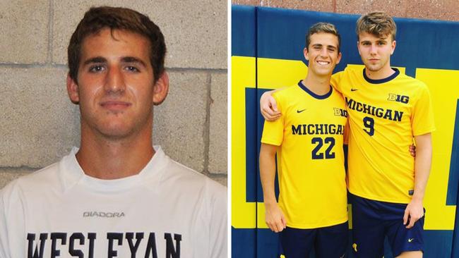 A former college soccer star from Princeton, New Jersey, has been charged with murdering his own little brother – and a pet cat -over the weekend.