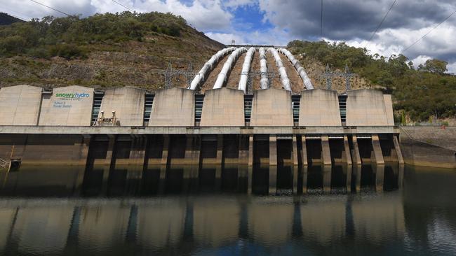 The Tumut power station at the Snowy Hydro Scheme in Talbingo. Picture: AAP