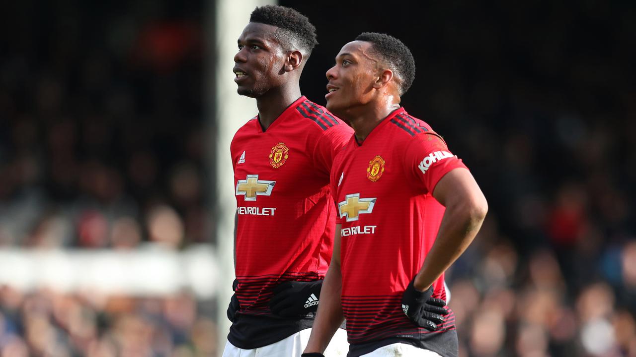 Paul Pogba and Anthony Martial inspired United to victory
