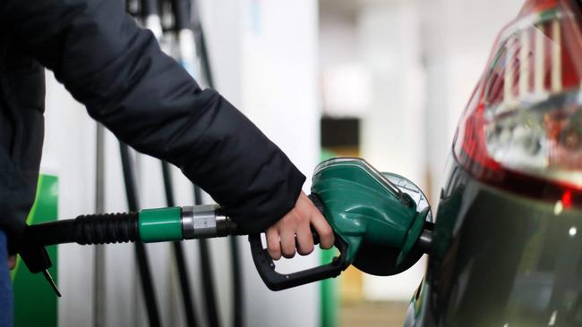 The big driver was a 6.6 per cent quarterly jump in fuel prices – the sixth consecutive quarterly increase, resulting in the strongest annual rise since 1990. The average price for unleaded petrol increased to $1.64 per litre in the December quarter. Picture: Daniel Leal / AFP