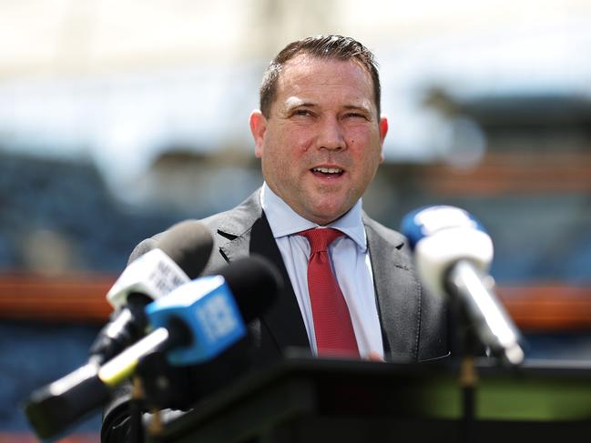 James Johnson has stood down as CEO of Football Australia. Picture: Getty