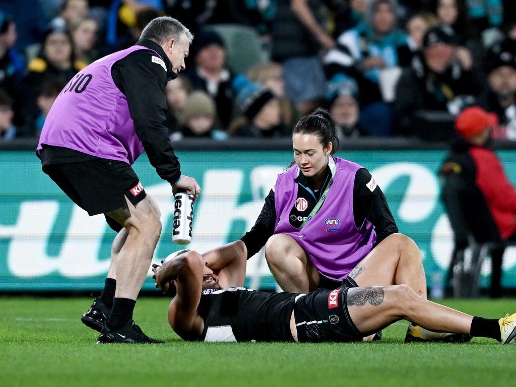 Sam Powell-Pepper will miss the rest of the season following an ACL injury. Picture: Mark Brake/Getty Images.