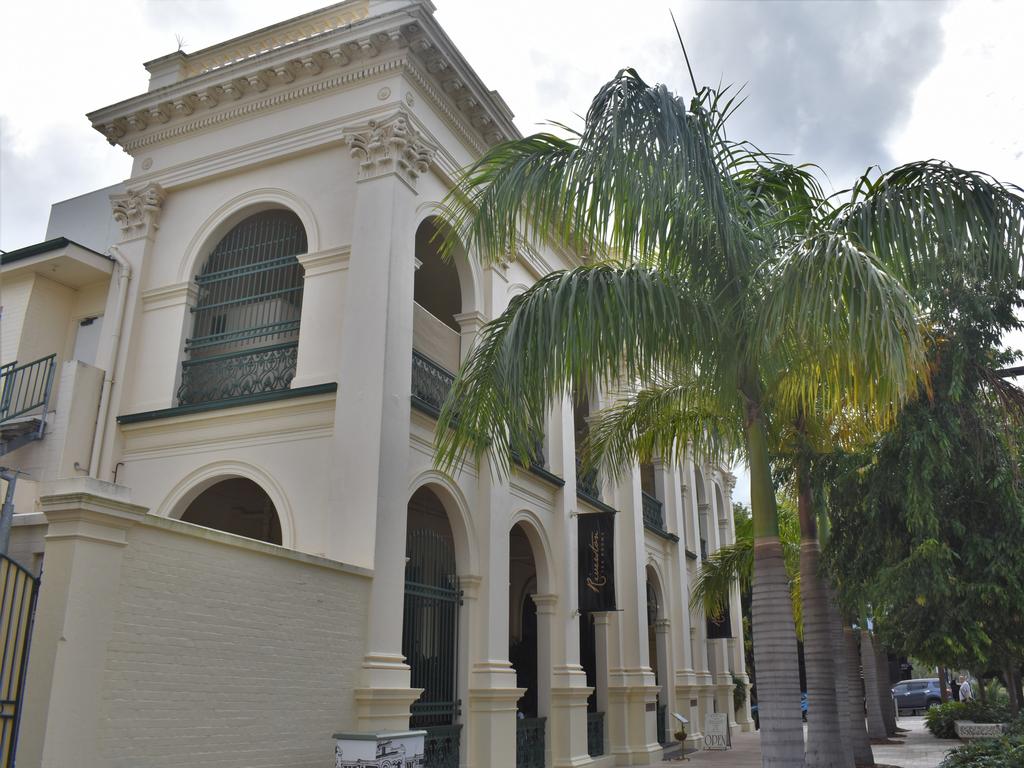 Another heritage building in Rockhampton's CBD which now hosts Riverston Tearooms.
