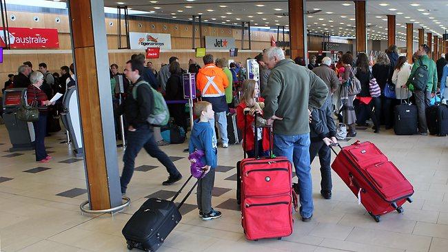 Hobart airport check-in