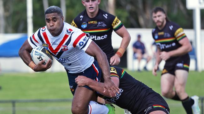 Roosters coach Trent Robinson says the door is open for Michael Jennings to make a shock NRL return this year. Picture: Sam Ruttyn