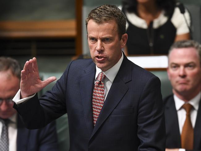 Despite the trumpeting in the past few days from the Australian Christian lobby and others that Social Services Minister Dan Tehan is on their side, his recent speech on the subject offers them slim pickings. Picture: AAP