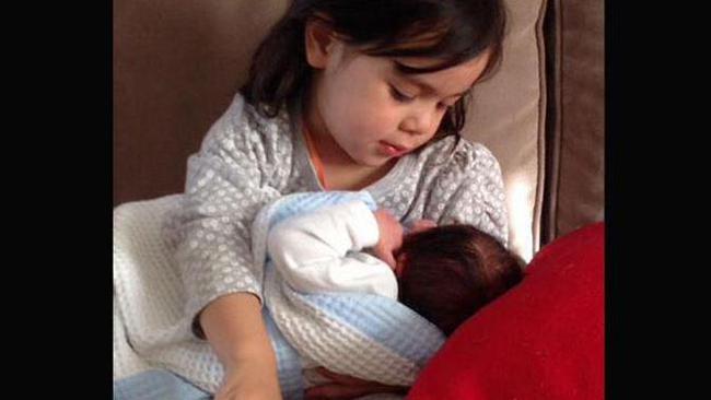 Penny Wong’s daughters Alexandra, left, and Hannah.