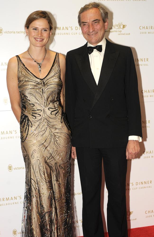 Francesca and her father, Luca Cumani.