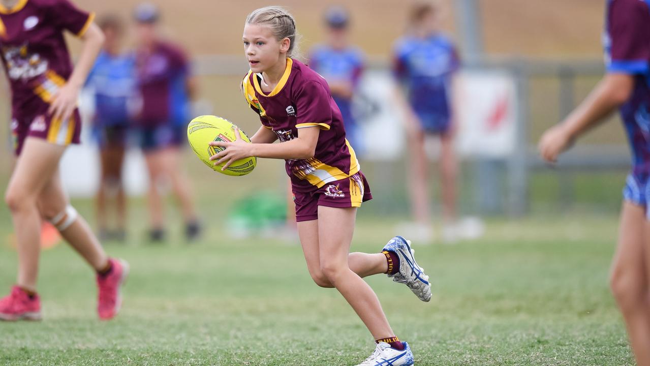 Rockhampton touch star Charli Hardy has had a year to remember, her most recent success inclusion in the Queensland primary schools merit team. Photo: Touch Football Australia