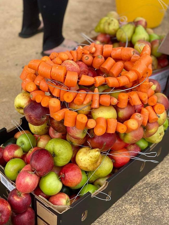 Examples of food kebabs distributed across the coast.