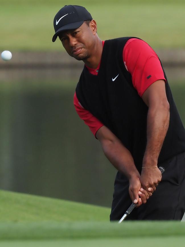 Tiger Woods in Japan. Picture: Toshifumi Kitamura/AFP