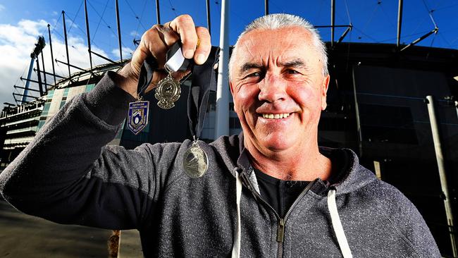 Tony Shaw has returned serve to Eddie McGuire. Picture: Tim Carrafa