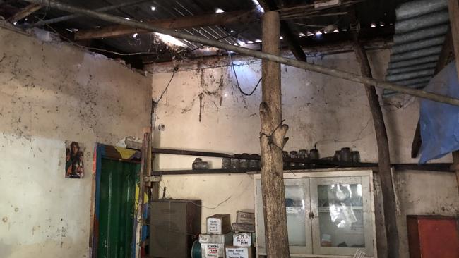 The “unsalvageable” back of the house.