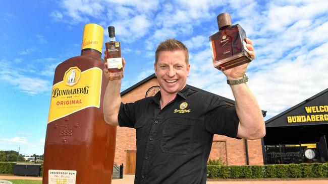 CHAIRMAN OF THE BOARD: Bundaberg Rum senior brand manager Duncan Littler. Picture: Mike Knott BUN270417RUM3