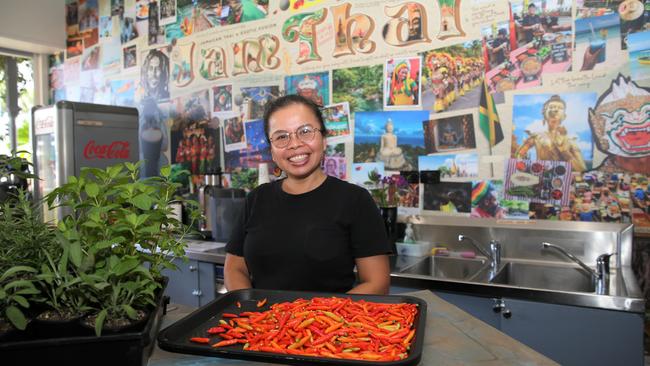 Owner of the new Jam Thai restaurant on Lake St Saowani “Tiss” Bunwong. Picture: Peter Carruthers