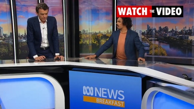 ABC Breakfast hosts react to earthquake live