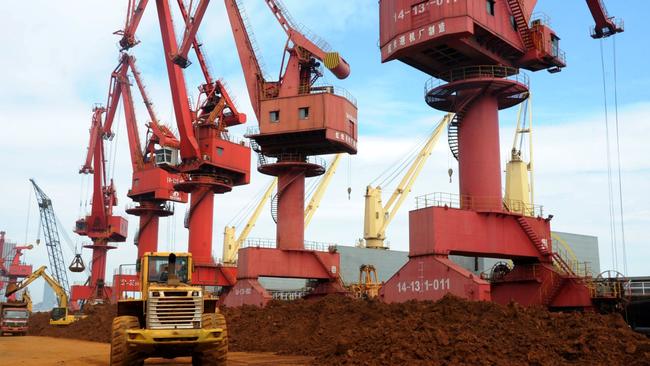 A Chinese port on the rare-earths supply chain. Picture: ImagineChina